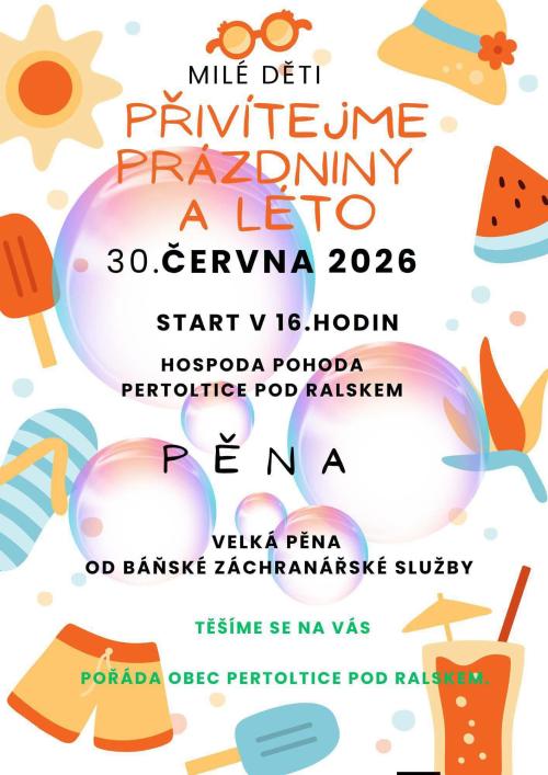 Přivítání prázdnin 2026